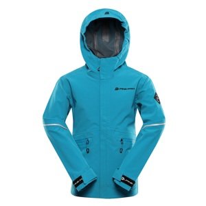 Dětská bunda s ptx membránou alpine pro zarro modrá 116-122