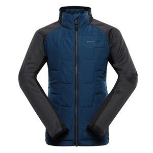 Dětská mikina s merino výplní alpine pro jorwo modrá 116-122