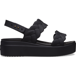 Dámské boty crocs brooklyn woven černá 39-40