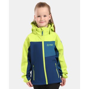 Dětská softshellová bunda kilpi ravio-j tmavě modrá 98-104