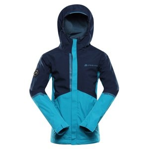 Dětská bunda s ptx membránou alpine pro noremo 2 modrá 116-122