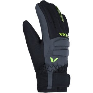 Dětské lyžařské rukavice viking flinx šedá 4