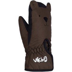 Dětské palčáky viking minnis hnědá 2
