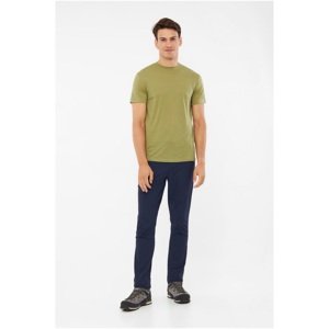 Pánské merino tričko viking salen zelená xl