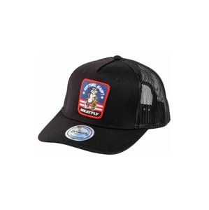 Kšiltovka meatfly corey trucker černá one size