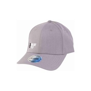 Kšiltovka meatfly dustin flexfit recycled světle šedá one size
