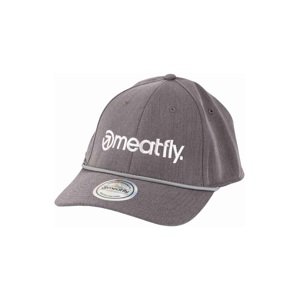 Kšiltovka meatfly gaten flexfit šedá one size