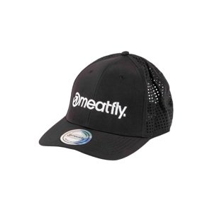 Kšiltovka meatfly perfor cap černá/ bílá one size
