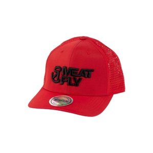 Kšiltovka meatfly perfor cap červená one size