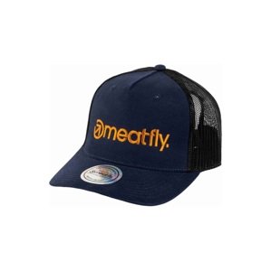 Kšiltovka meatfly shaun trucker tmavě modrá one size