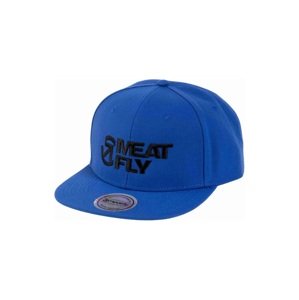 Kšiltovka meatfly ness snapback modrá/černá one size