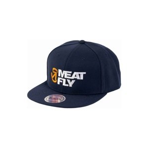 Kšiltovka meatfly ness snapback petrolejová/bílá one size
