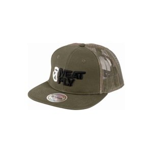 Kšiltovka meatfly mateo trucker khaki one size
