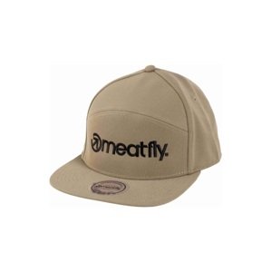 Kšiltovka meatfly creeper 6 panel snapback khaki one size