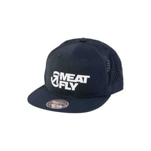 Kšiltovka meatfly keery perfor snapback petrolejová one size