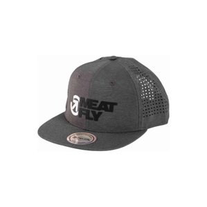 Kšiltovka meatfly keery perfor snapback šedá/černá one size