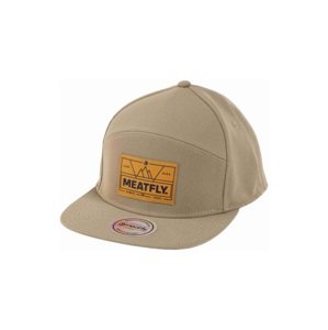 Kšiltovka meatfly yuto 6 panel snapback olivová one size