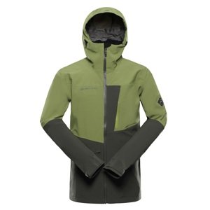 Pánská nepromokavá bunda s ptx membránou alpine pro zarr 2 zelená 4xl