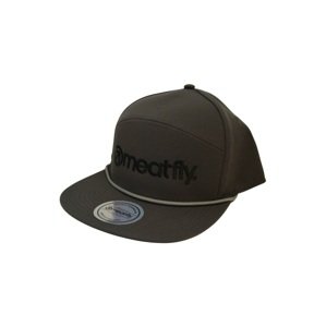 Kšiltovka meatfly creeper 6 panel snapback šedá one size