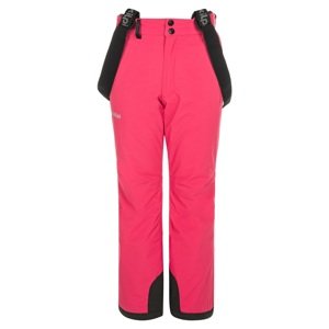 Dětské zimní lyžařské kalhoty kilpi europa-jg růžová 158