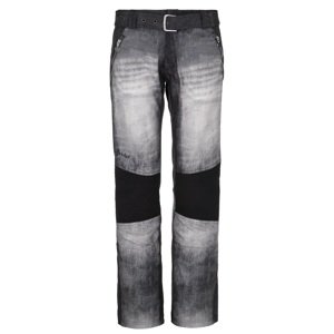Dámské zimní softshellové kalhoty kilpi jeanso-w černá 50