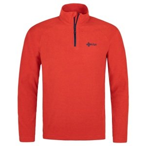 Pánská fleecová mikina kilpi almeri-m červená 3xl