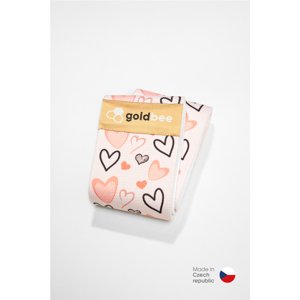 Odporová guma goldbee bebooty srdíčková růžová l