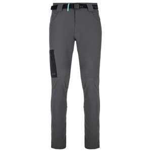 Pánské outdoorové kalhoty kilpi ligne-m tmavě šedá l