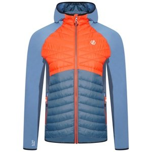Pánská hybridní bunda dare2b mountaineer modrošedá/oranžová 3xl