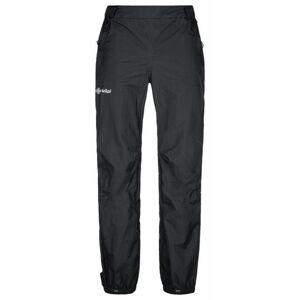 Pánské nepromokavé kalhoty na outdoor kilpi alpin-m černá xs