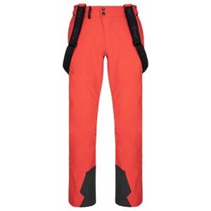 Pánské softshellové lyžařské kalhoty kilpi rhea-m červená l