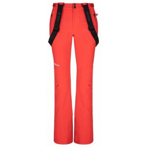 Dámské lyžařské kalhoty kilpi dampezzo-w červená 34