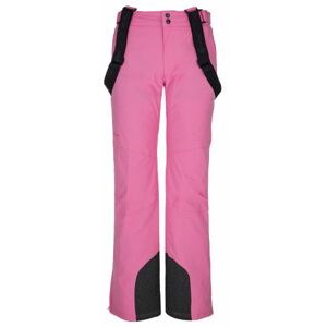 Dámské lyžařské kalhoty kilpi elare-w růžová 38