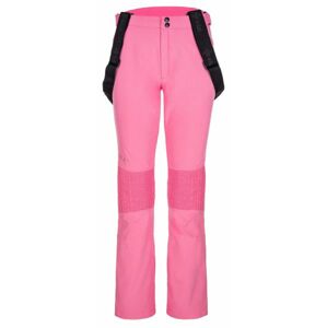Dámské softshellové lyžařské kalhoty kilpi dione-w růžová 36