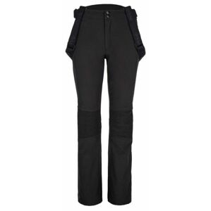 Dámské softshellové lyžařské kalhoty kilpi dione-w černá 34