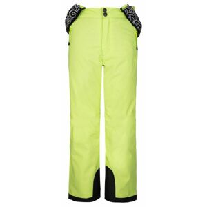 Dětské lyžařské kalhoty kilpi gabone-j světle zelená 158