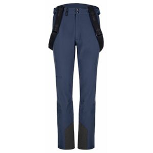 Dámské softshellové lyžařské kalhoty kilpi rhea-w tmavě modrá 38