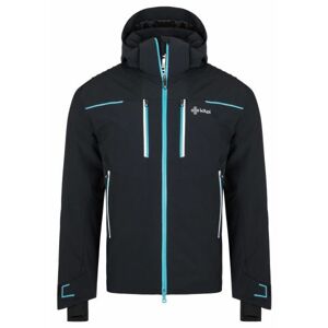 Pánská lyžařská bunda kilpi team jacket-m černá xs