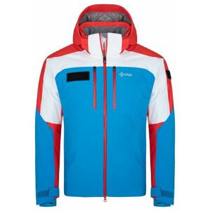 Pánská lyžařská bunda kilpi dexen-m modrá/červená 3xl