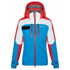 Dámská lyžařská bunda kilpi dexen-w modrá/červená 34