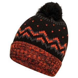 Pánská zimní čepice cognate ii oranžová/černá uni