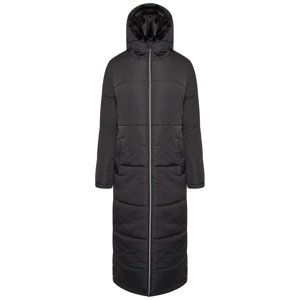 Dámský dlouhý zimní prošívaný kabát reputable ii černá 34