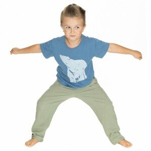 Dětské tričko bushman marabu modrá 128
