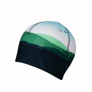 Sportovní čepice s otvorem pro culík bjež nature černá/zelená s