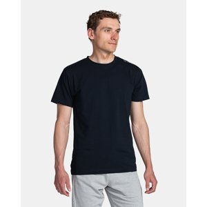 Pánské bavlněné triko kilpi promo-m černá xl