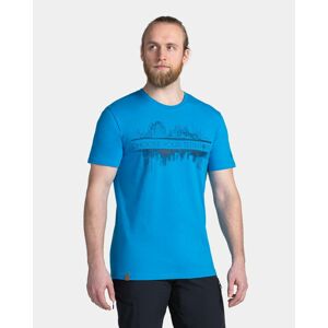 Pánské bavlněné triko kilpi choose-m modrá xs