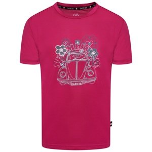 Dětské funkční tričko dare2b rightful tmavě růžová 164