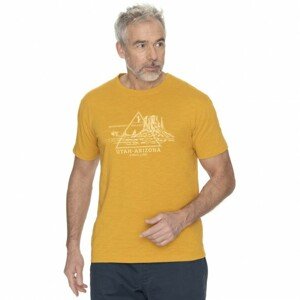Pánské tričko bushman deming žlutá l
