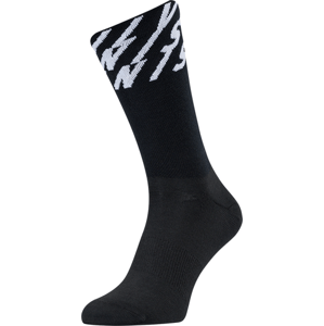 Unisex cyklo ponožky silvini oglio černá/bílá 36-38