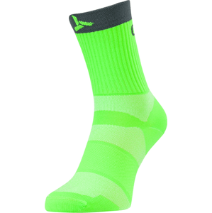 Unisex ponožky silvini orato zelená/tmavě šedá 34-35